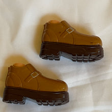 Load image into Gallery viewer, Bratz Boyz Doll Feet Rust slip on shoe side buckles (Pre-owned)