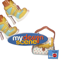 Load image into Gallery viewer, Mattel 2004 My Design Scene Boots & Purse Accessory Pack H4073