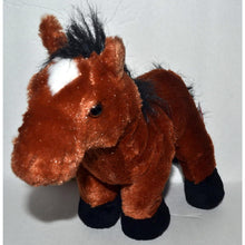 Load image into Gallery viewer, Webkinz Brown Arabian Horse HM101 No Code Stuffed Plush Animal Pet