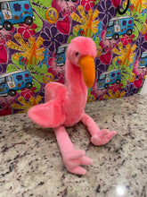 Load image into Gallery viewer, Ty Beanie Buddy Pinky The Pink Flamingo