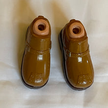 Load image into Gallery viewer, Bratz Boyz Doll Feet Rust slip on shoe side buckles (Pre-owned)