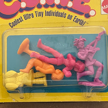 Load image into Gallery viewer, Mattel 1986 Coolest Ultra Tiny Individuals on Earth! C.U.T.I.E. The Worlds 2" Smallest Dolls 4pcs #3438