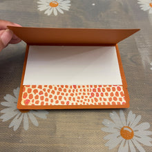 Load image into Gallery viewer, Metallic Specks Unique Handmade Greeting Cards Notecards Blank inside with Envelope