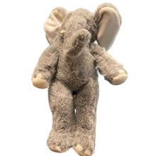Load image into Gallery viewer, Build-A-Bear Grey Tusk Elephant Plush (Pre-owned) Bear 17" BABW Workshop