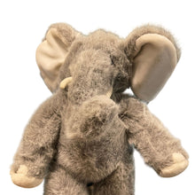 Load image into Gallery viewer, Build-A-Bear Grey Tusk Elephant Plush (Pre-owned) Bear 17" BABW Workshop