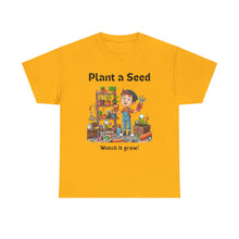 Load image into Gallery viewer, Plant A See Watch it Grow Young Boy 100% Cotton Classic Fit T-shirt