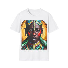 Load image into Gallery viewer, Colors of Africa Warrior King #1 Unisex Softstyle Short Sleeve Crewneck T-Shirt