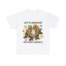 Load image into Gallery viewer, Let's Groove on Eight Wheels 1980s Era Roller Skates