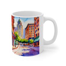 Load image into Gallery viewer, At the Cafe Atlanta Georgia #39 Mug 11oz mug AI-Generated Artwork