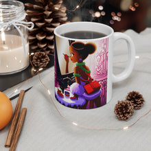 Load image into Gallery viewer, Playing Dress up Just Like Mommie #1 Mug 11oz mug AI-Generated Artwork