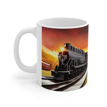Load image into Gallery viewer, Professional Worker Train Conductor #2 Ceramic 11oz Mug AI-Generated Artwork
