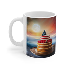 Load image into Gallery viewer, Happy 4th of July Cake Celebration #15 Ceramic 11oz Mug AI-Generated Artwork