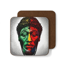 Load image into Gallery viewer, Colorful #7 Colors of Africa Hardboard Back AI-Enhanced Beverage Coasters
