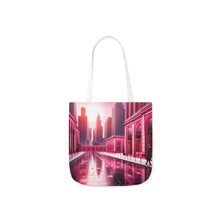 Load image into Gallery viewer, Pink Heart Series #10 Fashion Graphic Print Trendy 100% Polyester Canvas Tote Bag AI Image