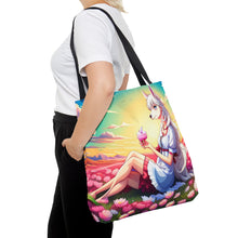 Load image into Gallery viewer, She's my Llama #1 Tote Bag AI Artwork 100% Polyester