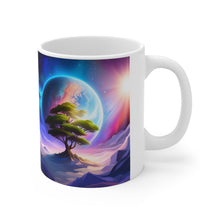 Load image into Gallery viewer, Lunar Full moon tree of life Mug 11oz mug ai-generates artwork