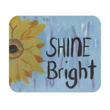 Load image into Gallery viewer, Sunflower Shine right Mouse Pad (Rectangle) Original Art Reproduction 9" x 8" High Density Foam