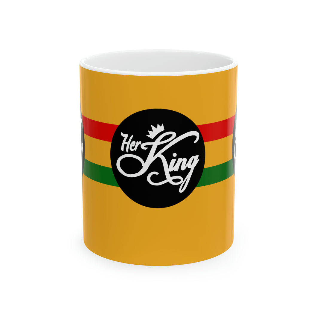 Her King No Word 11oz Ceramic Beverage Mug Decorative Art