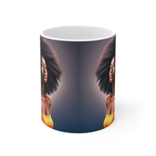 Load image into Gallery viewer, Retro 60s Female Queen #6 Mug 11oz mug AI-Generated Artwork
