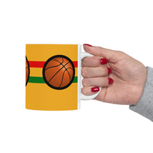 Load image into Gallery viewer, Sports Game No Word Basketball 11oz Ceramic Beverage Mug Decorative Artwork