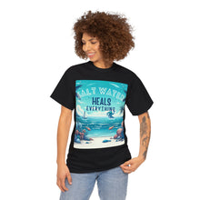 Load image into Gallery viewer, Saltwater Heals Everything Seashells Tropical Beach Saltwater Therapy