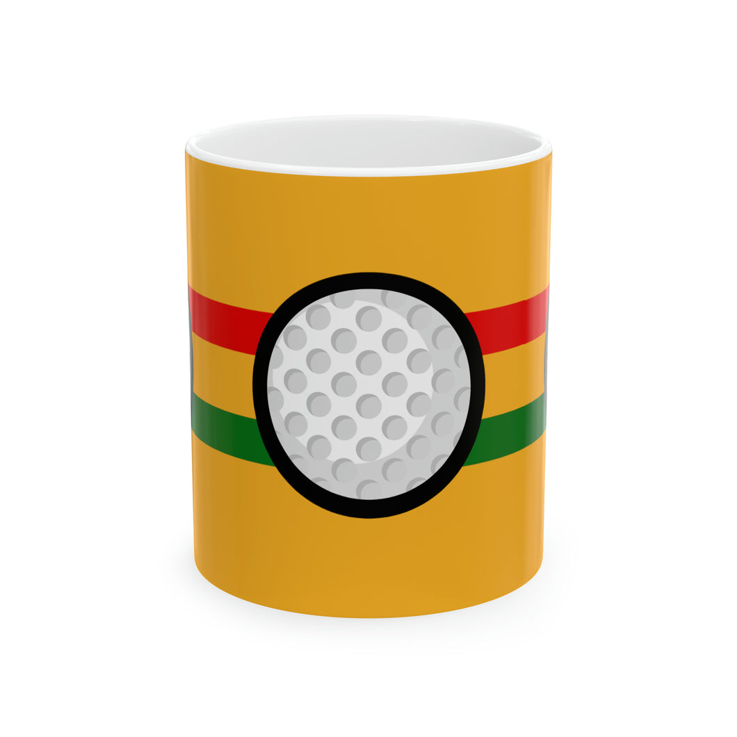 The Sports Game No Word Golf 11oz Ceramic Beverage Mug Decorative Artwork