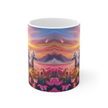 Load image into Gallery viewer, I Dream of Unicorns & Butterflies #12 Ceramic 11oz AI Decorative Coffee Mug