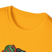 Load image into Gallery viewer, Colors of Africa Warrior King #6 Unisex Softstyle Short Sleeve Crewneck T-Shirt