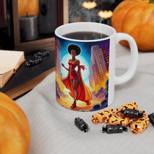 Load image into Gallery viewer, My Mini Super Teenagers Fantasy Art #2 Ceramic Mug 11oz AI Generated Art Work