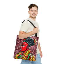 Load image into Gallery viewer, Color of Africa #6 Tote Bag AI Artwork 100% Polyester