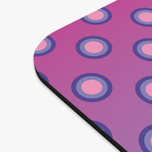 Load image into Gallery viewer, Pink Polka Dot Retro Mouse Pad (Rectangle) 9" x 8" High Density Foam