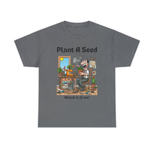 Load image into Gallery viewer, Frustrated Plant A See Watch it Grow Young Boy 100% Cotton Classic Fit T-shirt