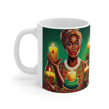 Load image into Gallery viewer, Kwanzaa Celebration #9 Ceramic 11oz Mug AI-Generated Artwork