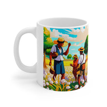 Load image into Gallery viewer, Downhome Sharecropping In the Heat of the Day #8 Mug 11oz mug AI-Generated Artwork