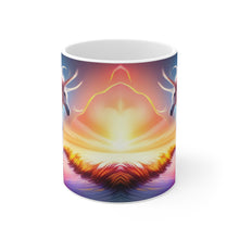 Load image into Gallery viewer, I Dream of Unicorns & Butterflies Design #4 Ceramic 11oz Coffee Mug AI Generated Image