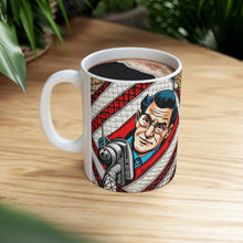 Load image into Gallery viewer, Old Fashion Quilt Anything Pattern #6 Mug 11oz mug AI-Generated Artwork