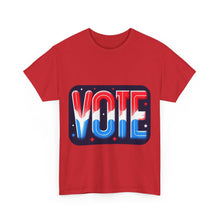 Load image into Gallery viewer, Vote Sign Election Freedom Stand for Liberty, Justice, and Democracy T-Shirt, 2024 Presidential Campaign, Election 2024 Shirt, Vote for Joy