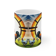 Load image into Gallery viewer, Rise and Shine #43 Ceramic 11oz AI Decorative Coffee Mug
