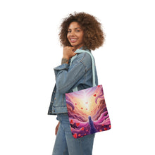Load image into Gallery viewer, Pink Heart Series #11 Fashion Graphic Print Trendy 100% Polyester Canvas Tote Bag AI Image