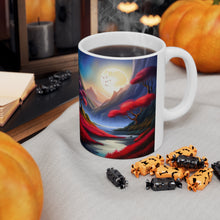 Load image into Gallery viewer, Nothing but True Love at Sunset #1 11oz mug AI-Generated Artwork