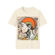 Load image into Gallery viewer, Color of Africa Queen Sista #10 Retro Unisex Softstyle Short Sleeve Crewneck T-Shirt