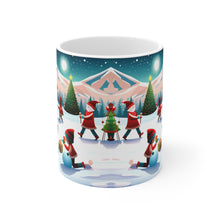 Load image into Gallery viewer, Merry Christmas Skiing Gifts for me #9 Mug 11oz mug AI-Generated Artwork