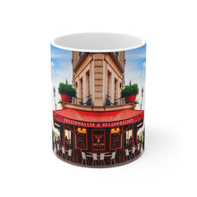 Load image into Gallery viewer, At the Cafe Paris France #6 Mug 11oz mug AI-Generated Artwork