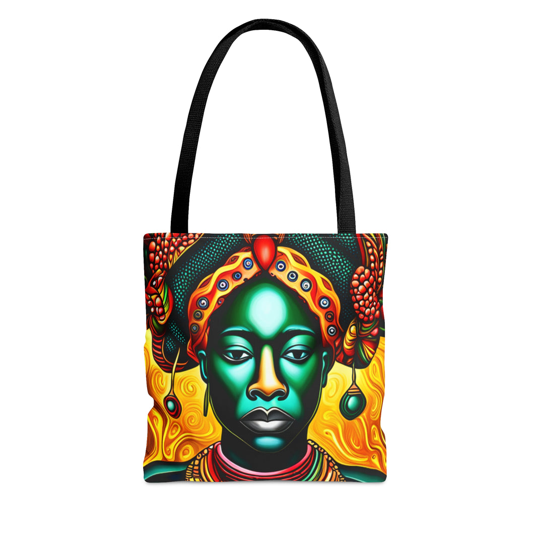 Color of Africa #11 Tote Bag AI Artwork 100% Polyester