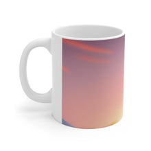 Load image into Gallery viewer, Dinosaur Raptor Rocks Christmas Santa Red Hat Ceramic Mug 11oz Design #3 Wrap-a-round