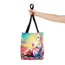 Load image into Gallery viewer, She's my Llama #1 Tote Bag AI Artwork 100% Polyester