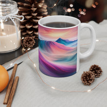 Load image into Gallery viewer, Pastel Sea-life Sunset #10 Ceramic Mug 11oz mug AI-Generated Artwork
