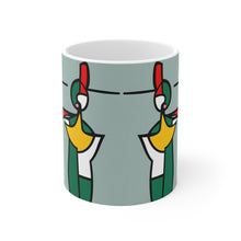 Load image into Gallery viewer, Colors of Africa Solo Dance #5 11oz AI Decorative Coffee Mug