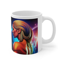 Load image into Gallery viewer, Beyond the Universe Human Mug 11oz mug AI-Generated Artwork