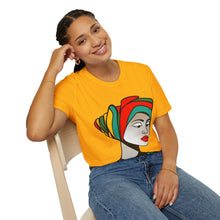 Load image into Gallery viewer, Color of Africa Queen Mother #9 Unisex Softstyle Short Sleeve Cotton Crewneck T-Shirt